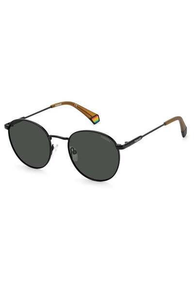 Polaroid Unisex Round Sunglasses PLD 6171/S Black 51