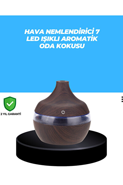 Genel Markalar 7 Renk Dinlendirici Led Işıklı Aroma Buhar Makinesi