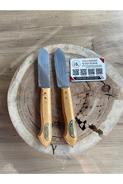 Karadağ 🔪 H. ÇILDIR Koyun Yüzme Bıçağı Ahşap 8 cm – El Yapımı Paslanmaz Çeli...