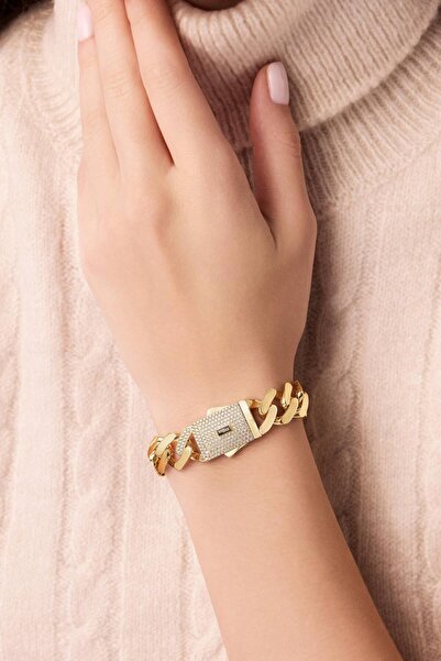 Tufanlar Kuyumculuk 13 Mm Gurmet Bileklik (Taşlı Kilit)