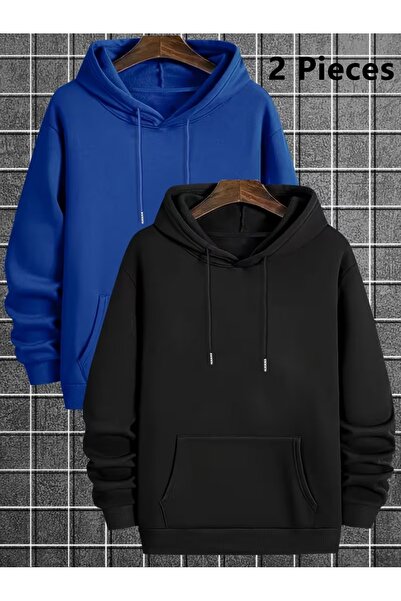 rocassi Hanorac unisex cu glugă mărime mare