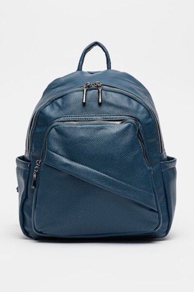 OEM , Rucsac cu buzunare și bretele reglabile, Albastru marin