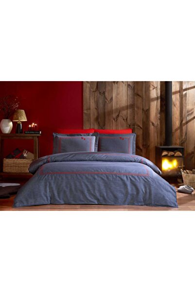 Özdilek Σετ Παπλωματοθήκης Διπλού Κρεβατιού με Κέντημα για την Ημέρα του Αγίο...