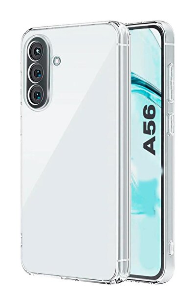 3GEN CASE Samsung Galaxy A56 Uyumlu Desenli Şeffaf Silikon Kılıf