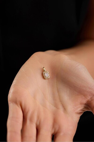 Tufanlar Kuyumculuk 14 Ayar Mini Baget Altın Kolye Ucu