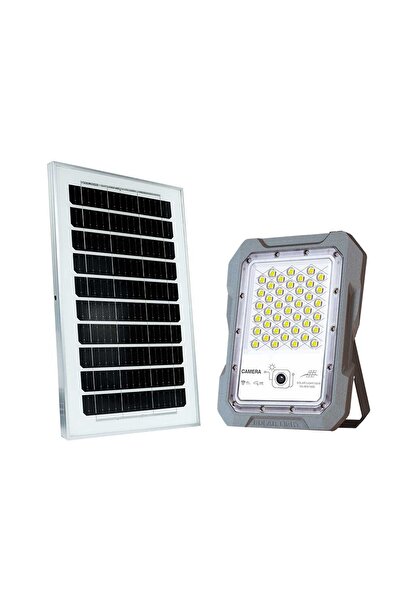 TrendyLux Proiector LED Solar cu Camera 4MP, WIFI, Senzor Radar si APP – 200W, Panou 30W, Acumulator 30Ah