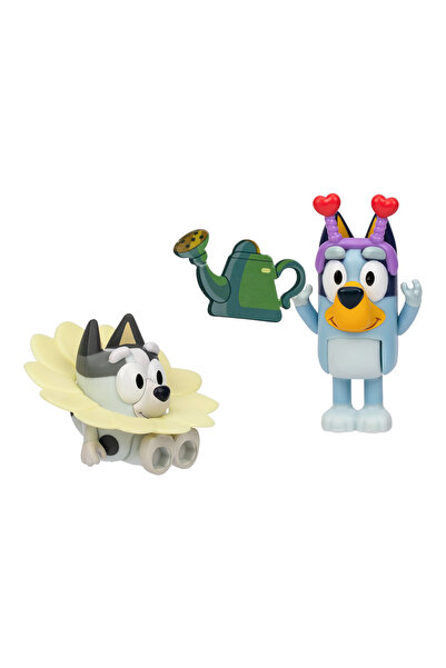NECO TOYS Bluey 2-Piece Figure Accessory Set - Spring Themed