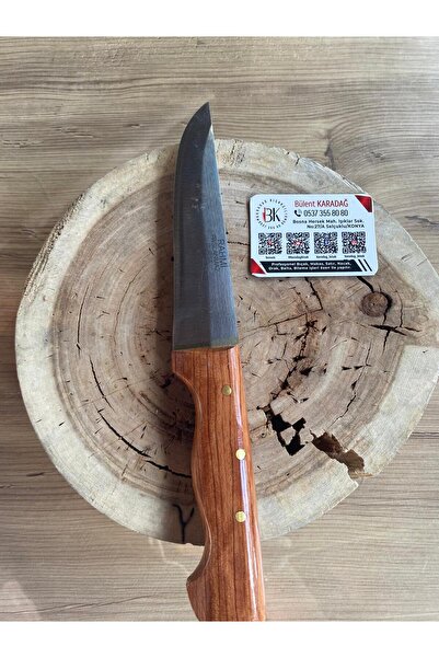 Karadağ 🔪 RAHMİ Paslanmaz Bursa Kasap Bıçağı 13,5 cm – El Yapımı Profesyonel...