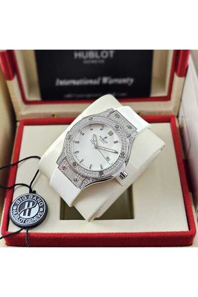 Hublot Hublot Big Bang Steel Diamond Watch - Bezel, Dial, Dashes