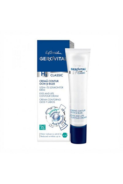 Farmec Gerovital H3 Classic crema contur ochi si buze 15ml Zephyr Labs