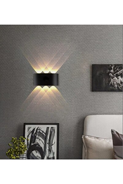 eraysan Siyah Ct-8011 Haiti 10w 3200k Günışığı Led Aplik Alüminyum 1 Tam Ferm...