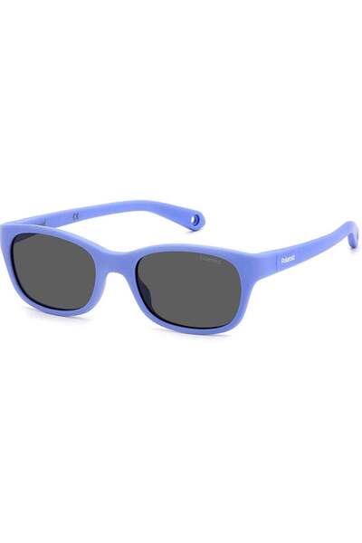 Polaroid Rectangular Sunglasses for Kids Unisex with UV Protection - Pld K006...