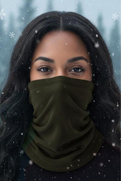 SINGLE SWORD Unisex Fleece Neck Gaiter & Beanie – Multifunctional Winter Cold Weather Protector