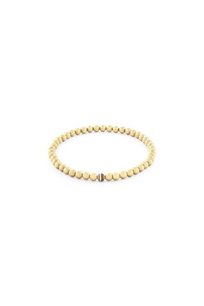 Tommy Hilfiger Women's Stretch Bracelet with Metal Beads