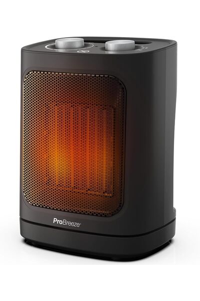 LA' PRECIOUS سخان مروحة سيراميك صغير من برو بريز بقوة 1800 واط