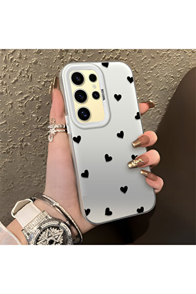 ucuc حافظة سامسونج جالاكسي S24 الترا المتوافقة مع الحافة السيليكونية الصلبة و...