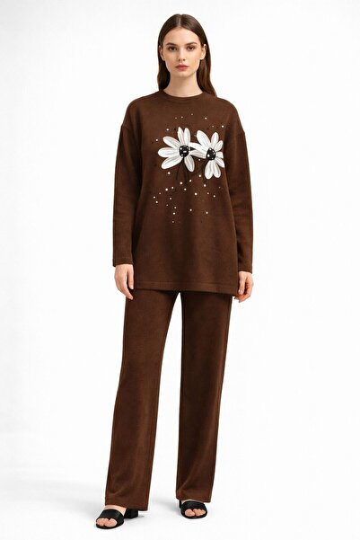 Gold Vitray Set Tricotat Floral Premium