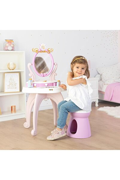 Cici Oyuncak Kız Çocuk Prenses Kuaför Güzellik Bakım Beauty Oyun Seti 2in1 Ma...