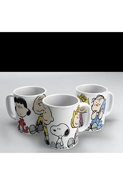 hobidünyam- Snoopy Görselli Hediyelik Porselen Kupa