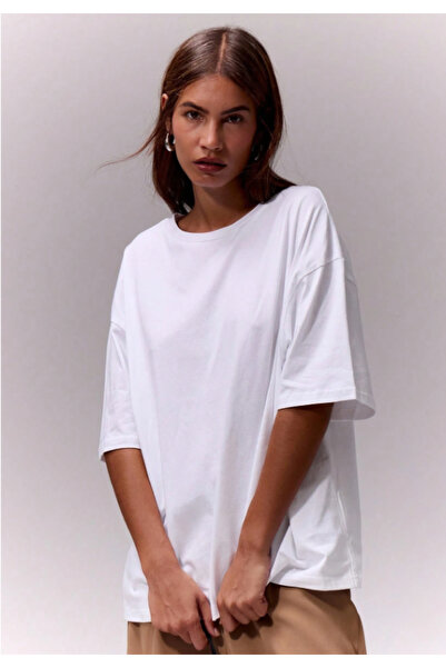 Arz giyim Tricou cu mânecă scurtă, oversize, de bază, pentru femei Ardente Co...