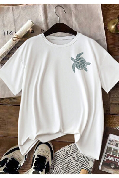 Arz giyim Tricou cu mânecă scurtă, oversize, de bază, pentru femei Ardente Co...