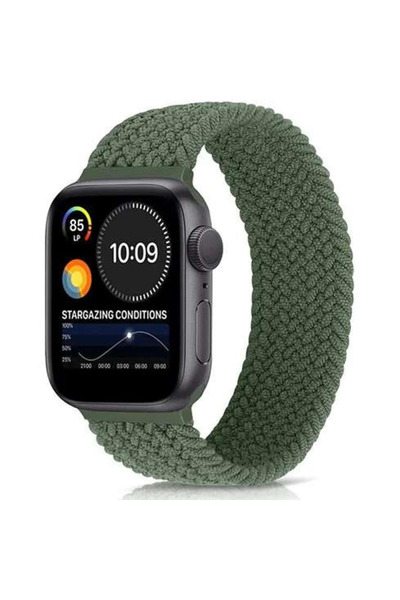 Amazingthing اميزنق- سير ابل واتش قماش 41mm -رصاصي