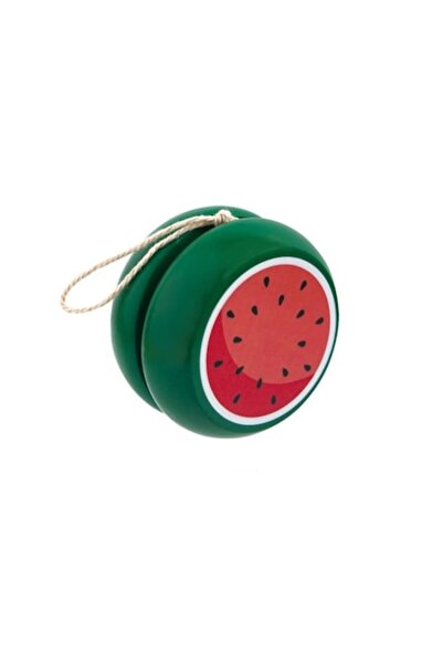 OEM Jucărie interactivă YO-YO pentru copii, model pepene verde, lemn