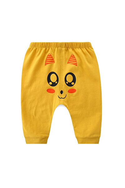 Superbaby Pantalonasi galben mustar fara botosei - Pisicuta