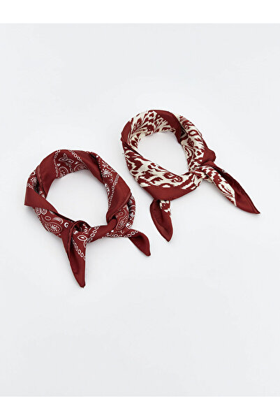 LC Waikiki New Season Patterned Women's Bandana Set of 2
