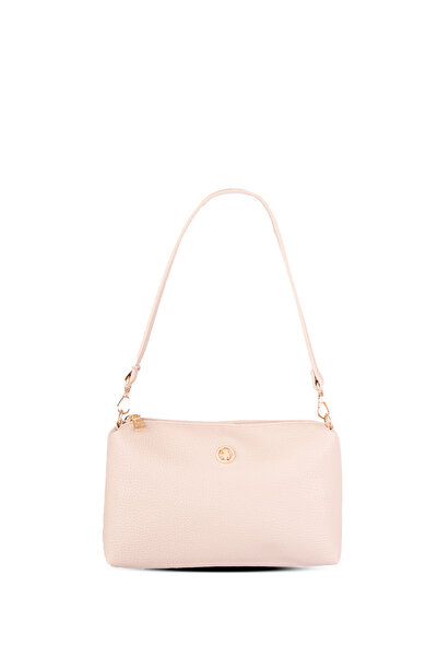 U.S. Polo Assn. A.Beige Women's Shoulder Bag Us3247