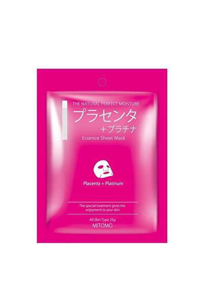 Mitomo Placenta and Platinum Facial Mask, 25 g