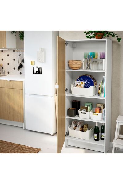 IKEA mutfak boy dolabı, meşe görünümlü, 60x31x153 cm