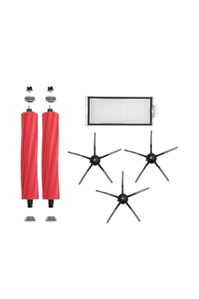 TECHPARTS Set de 6 piese de schimb compatibile cu aspiratorul robot Q7 Max (Q380RR)
