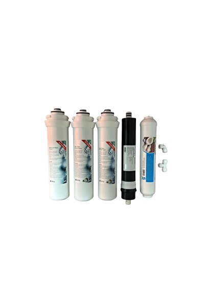 SUMATO İhlas Unique Uyumlu Tak-Çevir 5’li Su Arıtma Filtre Seti