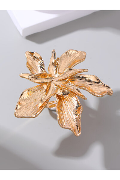 Take Two By Styli خاتم زهرة جولدن بلوم