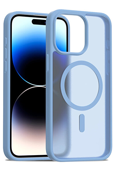 Joko 1612653747 غطاء جوتا ماج سيف لهاتف آيفون 14 برو ماكس - (205326) أزرق فاتح