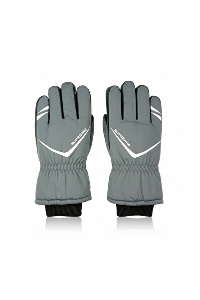 Mustran قفازات تزلج للدراجات النارية مقاس L-XL مع بطانة من الفرو |   قفازات شتوية يومية مقاومة للماء والرياح