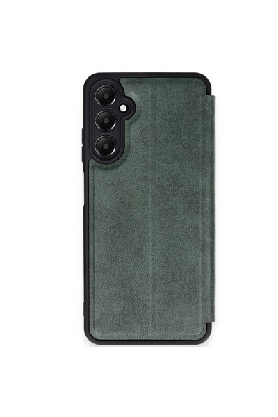 NewFace Samsung Galaxy A36 Case Flip Cover - Dark Green