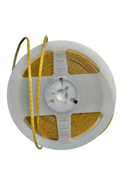 POWERR LED AYDINLATMA 12 Volt 3 mm 400 Ledli Esnek Cob Şerit 4000 K Naturel B...