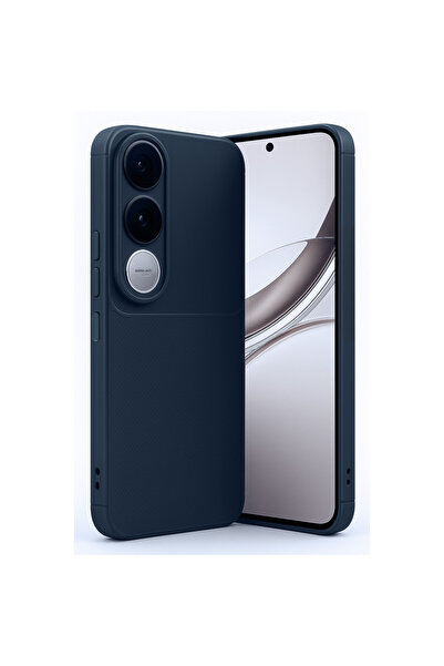 AKSEFİZZ حافظة Vivo V50 Lite 4G ذات ملمس فريد وغطاء ماتي فاخر يوفر قبضة عالية