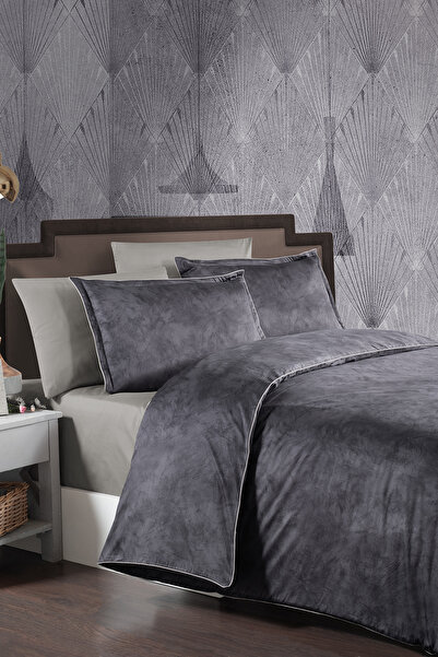 First Choice Marlen %100 Pamuk 300 TC (120 Tel) Çift Kişilik Nevresim Takımı