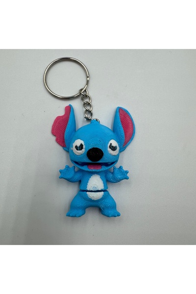 Akülüye'dek ne varsa 3D Keychain Stitch - Stitch Figure