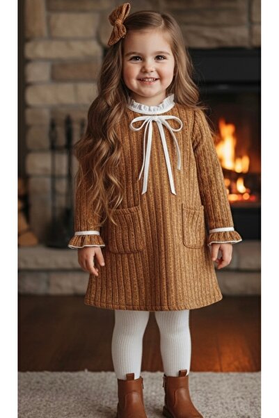 Tinypeople Girls Velvet Dress Girls Christmas Dress Fancy Dress Velvet Dress Ruffle Dress