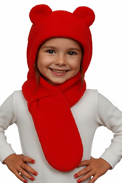 İpek Tekstil Çocuklar İçin Kış Aylarında Soğuktan Koruma Amaçlı Atkı Ve Kulak...