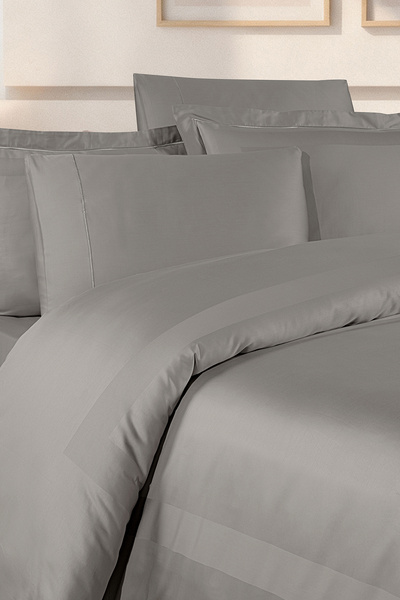 First Choice Montova %100 Pamuk 300 TC (120 Tel) Çift Kişilik Nevresim Takımı