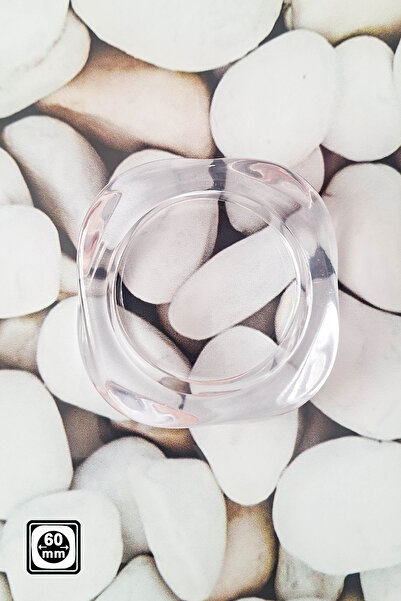 Miss TBee 🎀 Acrylic Resin Bone Bracelet 🎨   Transparent