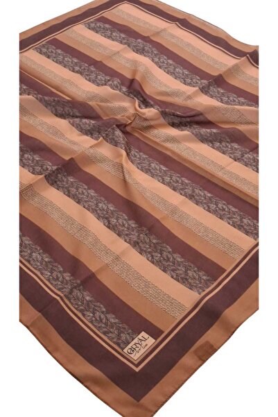 Guzeka وشاح بيرا الناعم الفاخر (خياطة إيطالية) 100×100