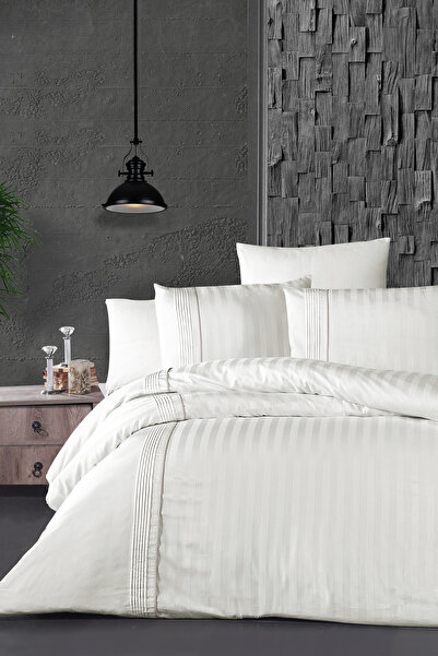 First Choice Modalife %100 Pamuk 200 TC Deluxe Saten (80 Tel) Çift Kişilik Ne...