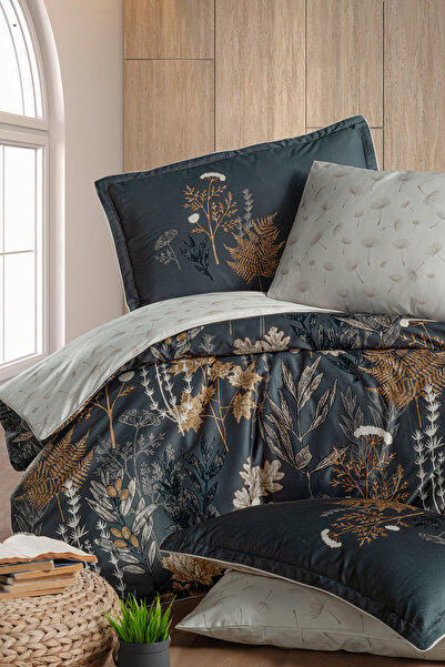 First Choice Rodney %100 Pamuk 300 TC (120 Tel) Çift Kişilik Nevresim Takımı