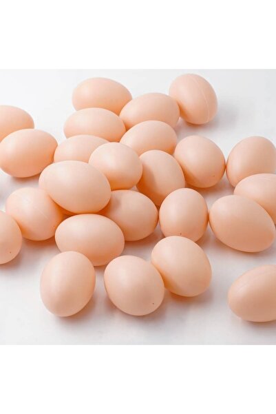 OEM Set 10 Oua False din Plastic pentru Gaini si Copii, Ajutor Depunere, Cuibarit, Oua pentru Picatat